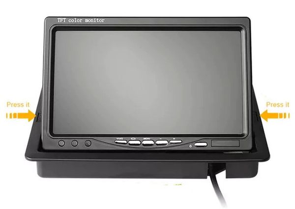DI-AHDM701 moniteur LCD TFT 7